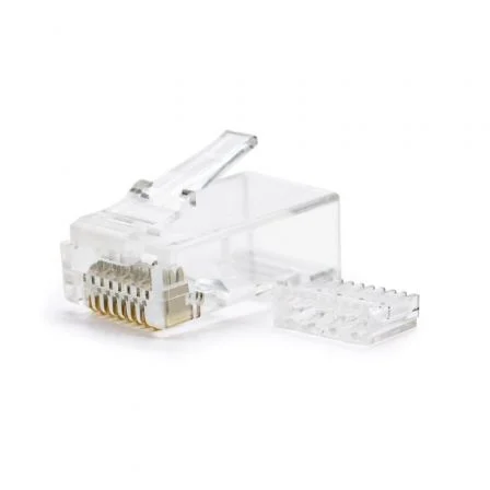 Nanocable Conector RJ45 CAT.6 8 Hilos, 50 Unidades, Transparente Nanocable Conector RJ45 CAT.6 8 Hilos, 50 Unidades, Transparente